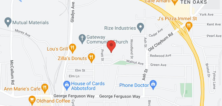 map of 34043 OXFORD AVENUE